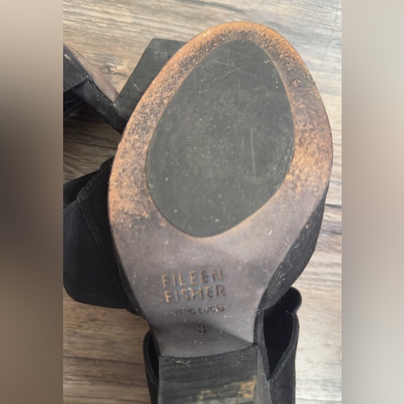 Eileen Fisher Open Toe Sandals - Picture 10 of 13